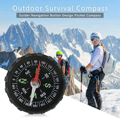 Portable 45mm Handheld Compass for Outdoor Sports Climbing Hiking Camping Navigation Emergency Survival Tool