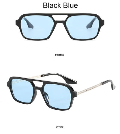 Rectangle Fashion Sunglasses for Women - Basic Classic Design