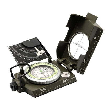 Outdoor Survival Military Compass Digital Navigation Gadget for Camping Hiking Geological Studies