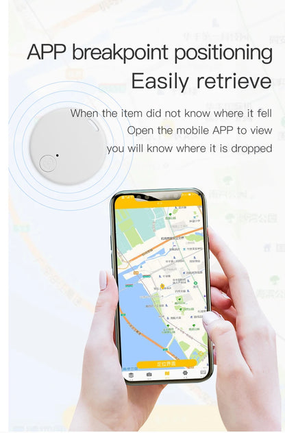 Mini Tracking Device Tag Key Child Finder Pet Tracker Location BT 5.0 Smart Anti-lost Alarm Accessory