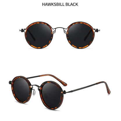 Retro Round Frame Sunglasses - Classic Unisex Design