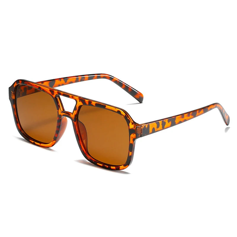 Fashion Square Sunglasses for Women - Classic Outdoor Eyewear