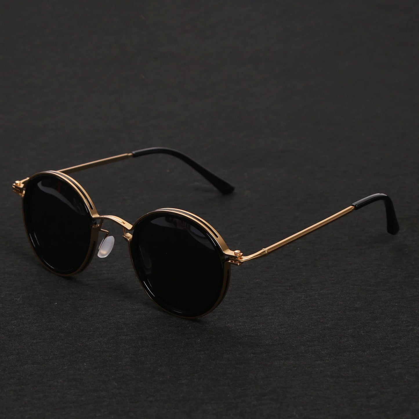 Retro Round Frame Sunglasses - Classic Unisex Design