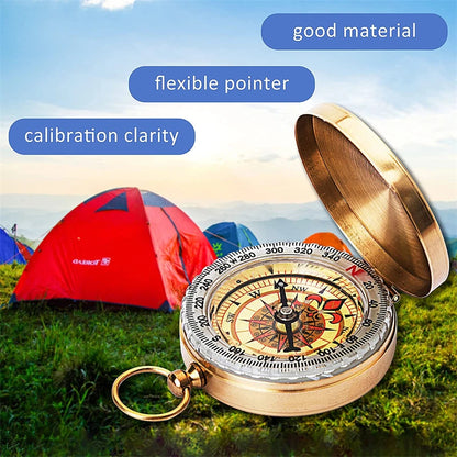 Waterproof Outdoor Compass for Hiking Camping and Orienteering Perfect Navigation Tool for Scout Kids