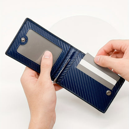 Slim and Stylish Men's Money Clip Wallet