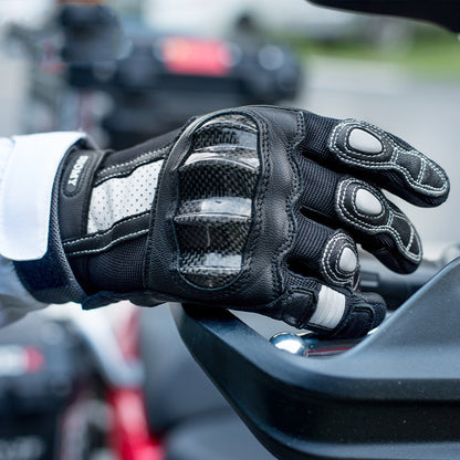 Product title optimization: Retro Knight Motorcycle Riding Gloves - Men's and Women's Four Seasons Motorcycle Racing Leather Gloves, Breathable & Wear-resistant, Anti-fall Equipment