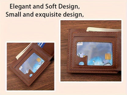 New Men's Fashion Casual Money Clip and Coins Purse