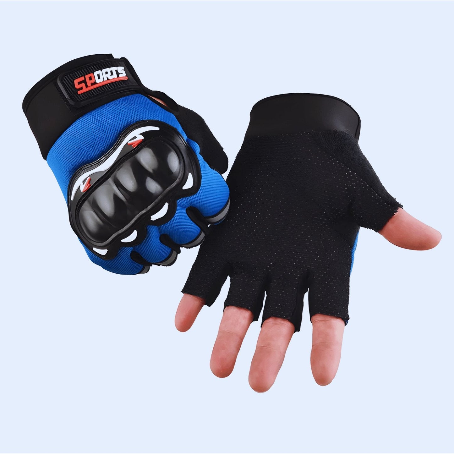 Breathable Half-Finger Fitness Gloves - Perfect for Weightlifting, Cycling, and Gym Workouts - Merkanny