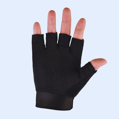 Breathable Half-Finger Fitness Gloves - Perfect for Weightlifting, Cycling, and Gym Workouts - Merkanny