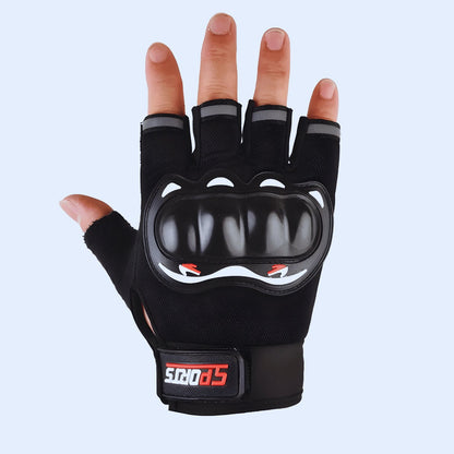 Breathable Half-Finger Fitness Gloves - Perfect for Weightlifting, Cycling, and Gym Workouts - Merkanny