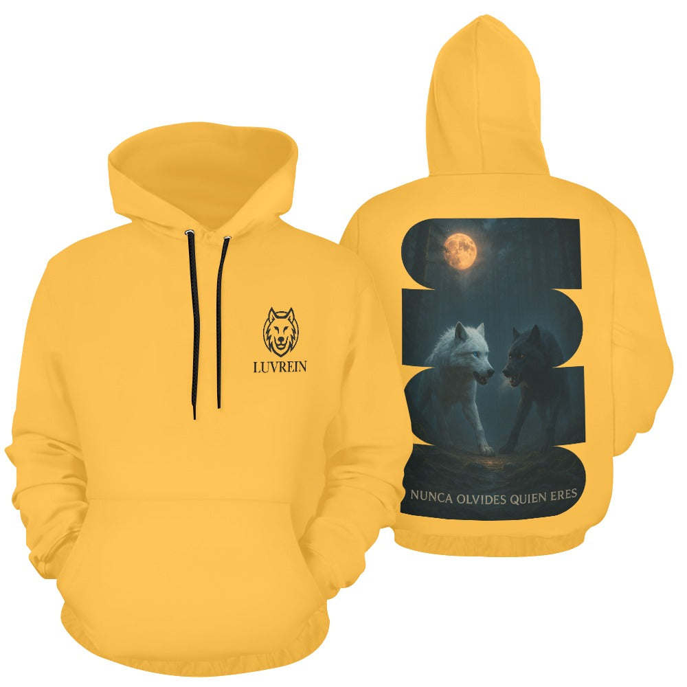 Hoodie Luvrein “Nunca Olvides Quién Eres” – Fuerza con Propósito