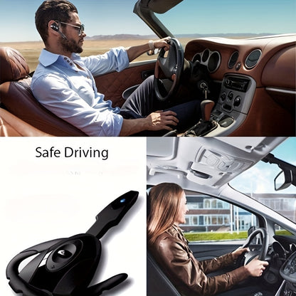 Rechargeable Wireless Earphones with Microphone Perfect for Business Sports Driving Handsfree Headset