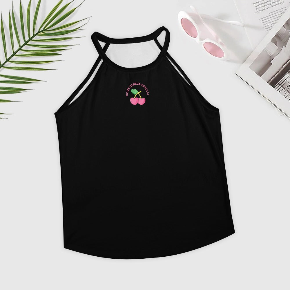 Women's Crew Neck Vest Doce Cereja Oficial