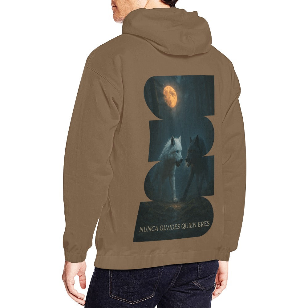 Hoodie Luvrein “Nunca Olvides Quién Eres” – Fuerza con Propósito