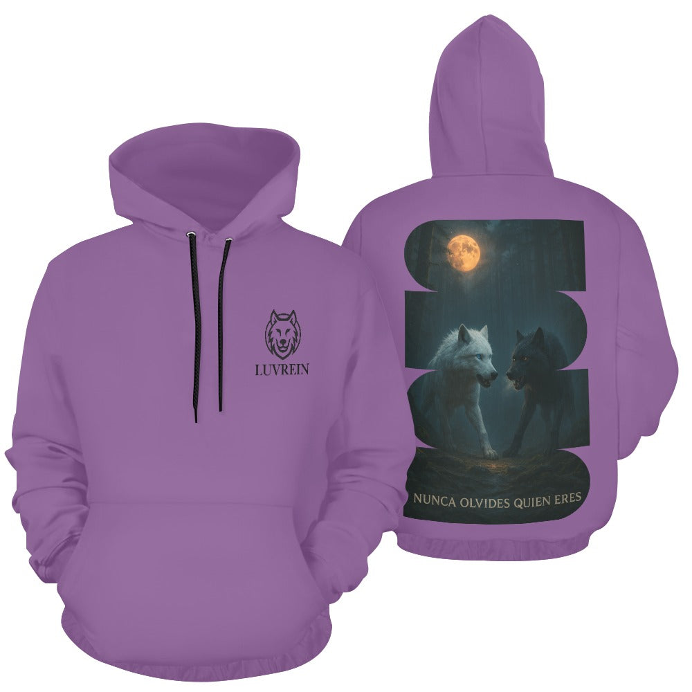 Hoodie Luvrein “Nunca Olvides Quién Eres” – Fuerza con Propósito