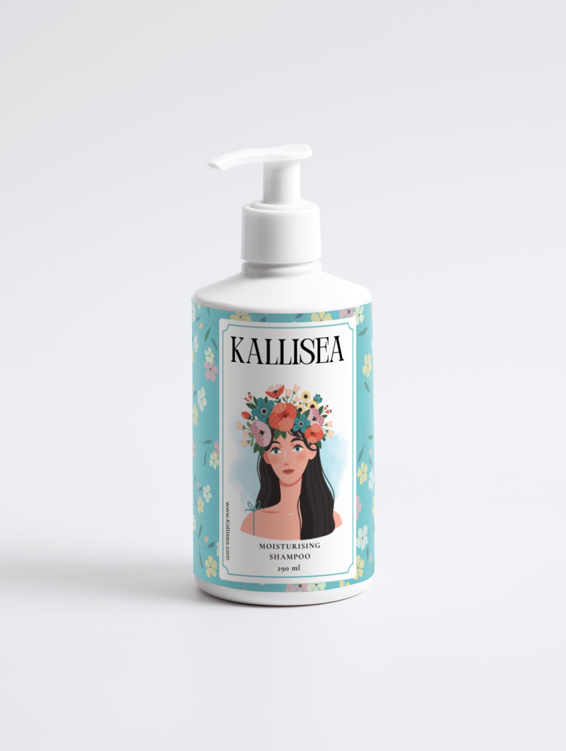 Kallisea Moisturising Shampoo with Organic Aloe & Botanical Extracts – Gentle, Hydrating Cleanser for Smooth, Glossy Hair – For All Hair Types, 290ml