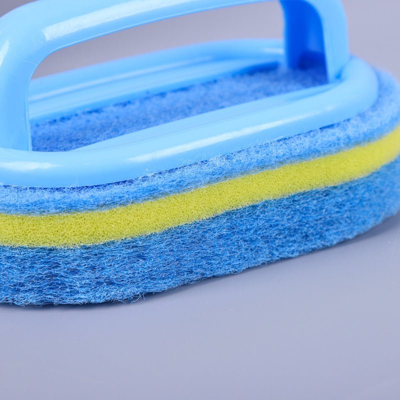 🧼 Multi-Layer Heavy-Duty Pool Scrubber Sponge - Ergonomic Handheld Design for Effortless Cleaning 🏊‍♂️ - Merkanny