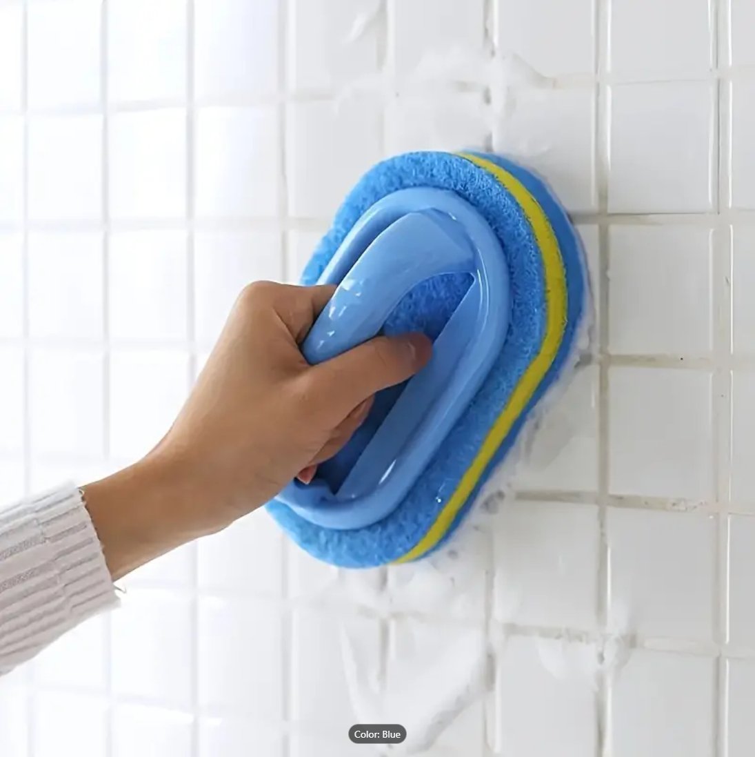 🧼 Multi-Layer Heavy-Duty Pool Scrubber Sponge - Ergonomic Handheld Design for Effortless Cleaning 🏊‍♂️ - Merkanny